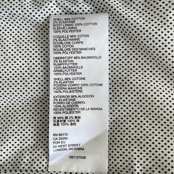 Anthropologie Jacket Fully Lined White Size 2 - Picture 12 of 16